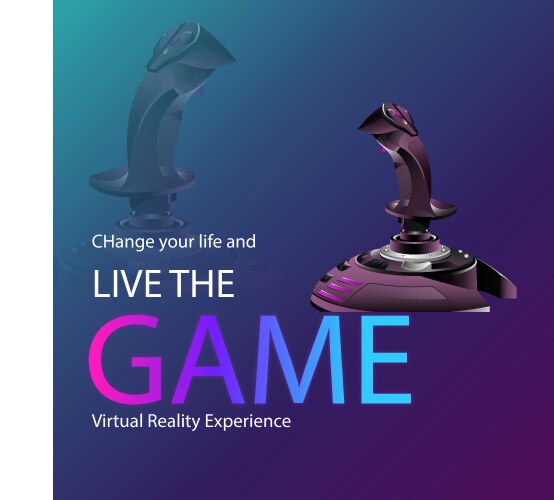 Banner design of gaming night live streaming Vector Image