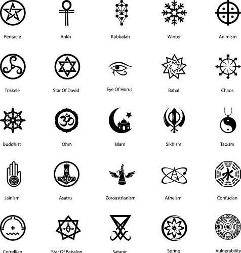 Chaos Magic Symbol Vector Images (over 100)
