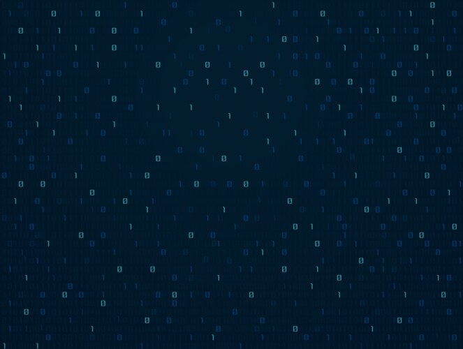 Abstract technology binary code background vektorbild