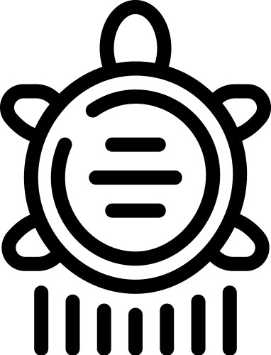 Turtle footprint Vector Images & Graphics for Commercial Use | VectorStock