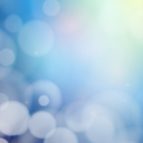 Blurry background with bokeh effect abstract vector image