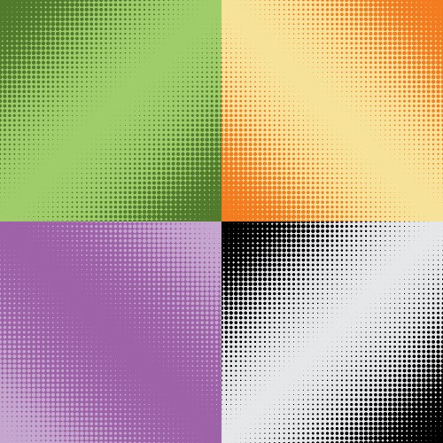 Halftone Raster Vector Images (over 15,000)