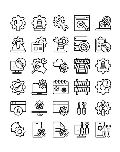 Building Maintenance Icons Vector Images (over 38,000)