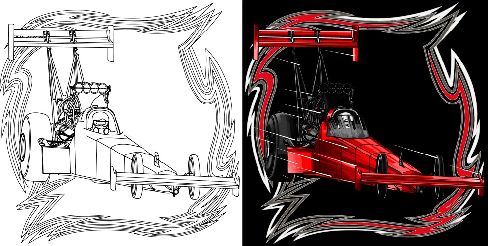 Desert car Royalty Free Vector Image - VectorStock