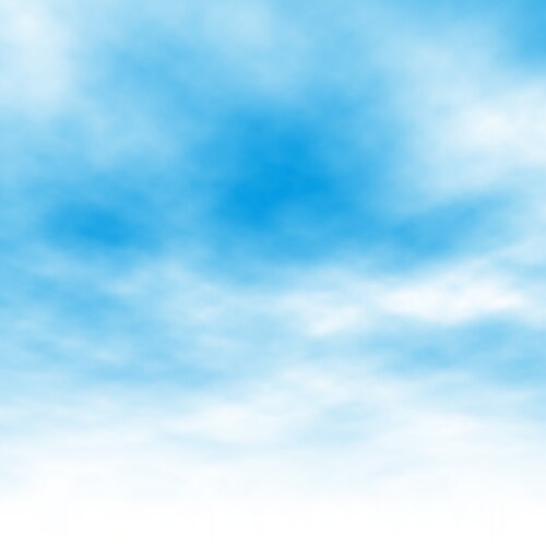Sun and clouds background Royalty Free Vector Image