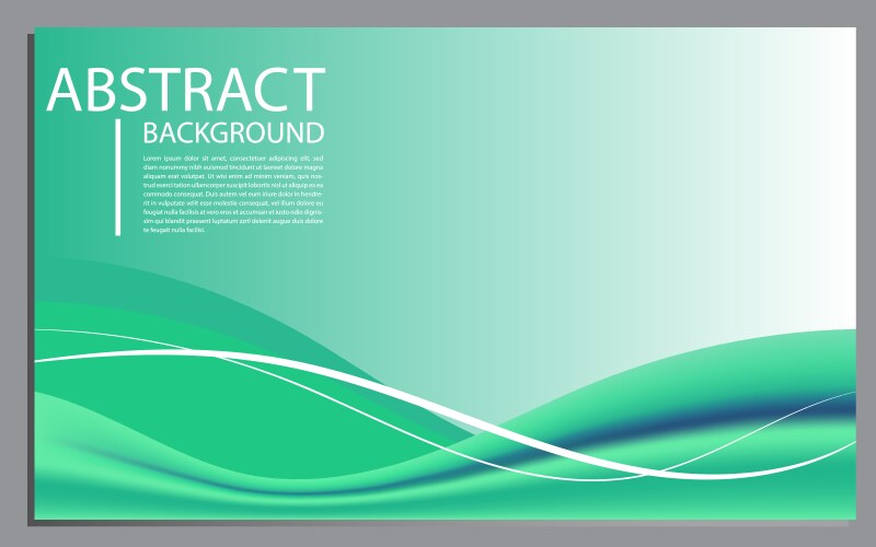 Abstract background smooth green gradient mesh – Royalty-Free Vector ...