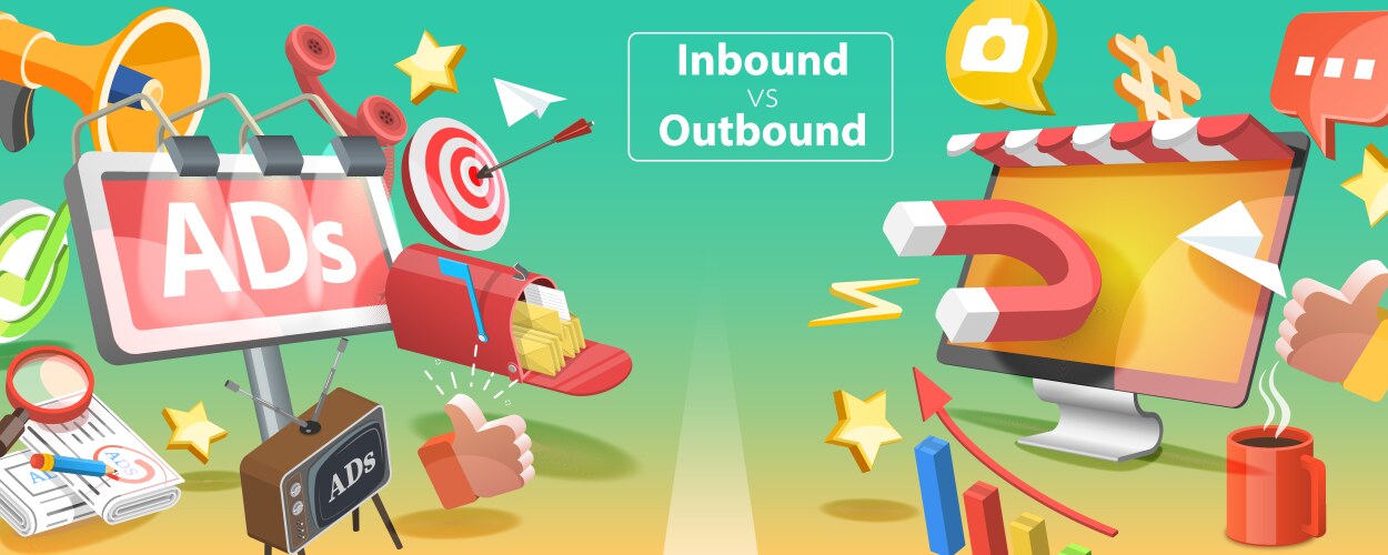 3d conceptual of lead funnel Royalty Free Vector Image