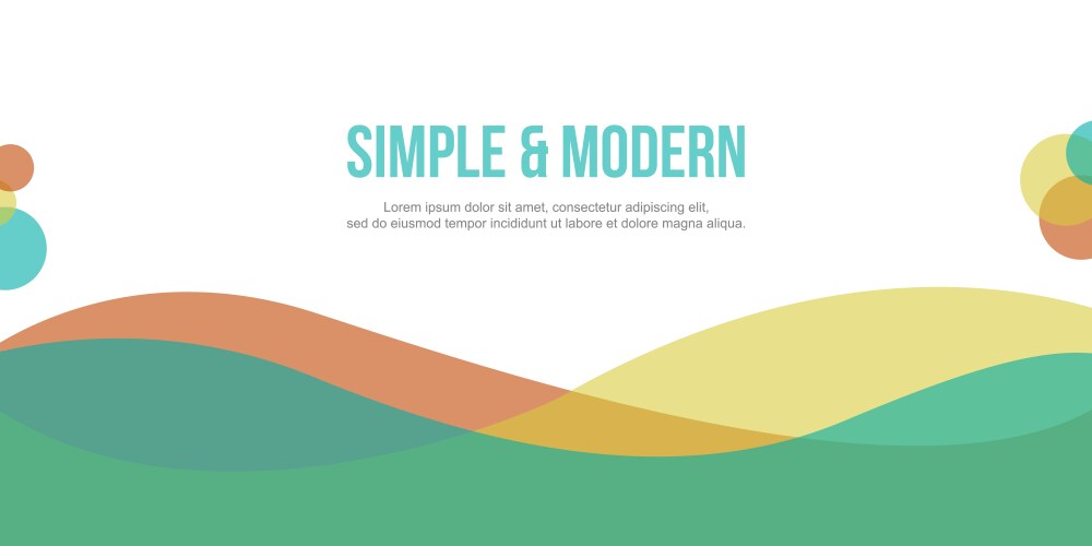 Abstract background for header website vector image