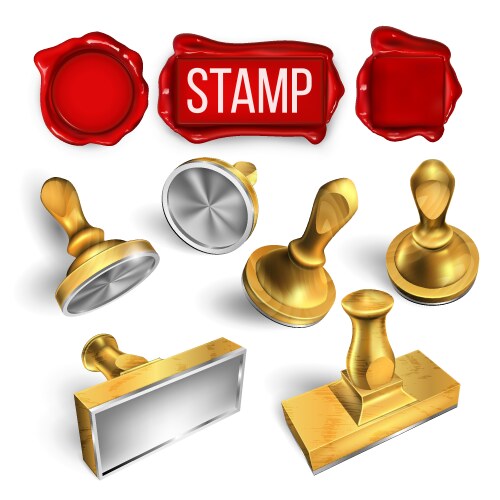 Stamp Seal Template Vector Images (over 290,000)