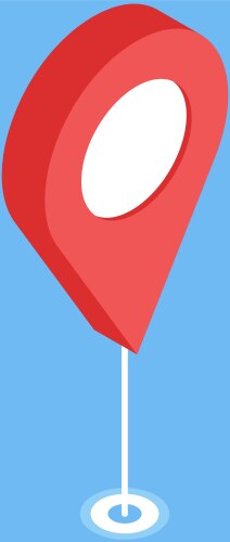 Gps navigation geolocation on phone using vector image