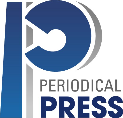 Periodical press sign vector image