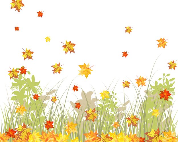 Autumn vector image