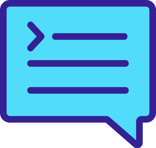 Code programming icon isolated contour vector image