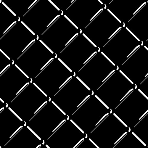 Seamless luxury dark black pattern and background Vector Image
