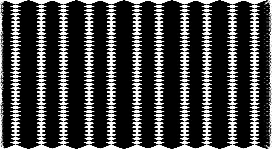 Zig-zag criss-cross edgy lines pattern element vektorbild