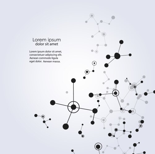 Abstract Connection Network Pattern vector image