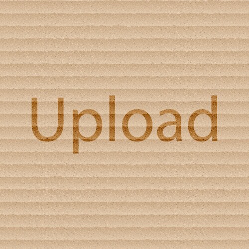 Upload icon symbol flat modern web design vector image