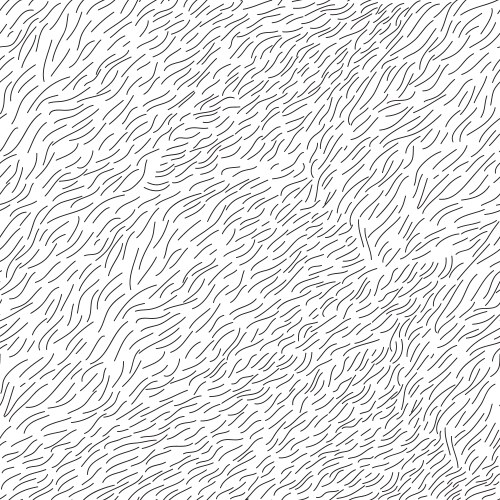 Abstract repeat pattern short curved lines vector image