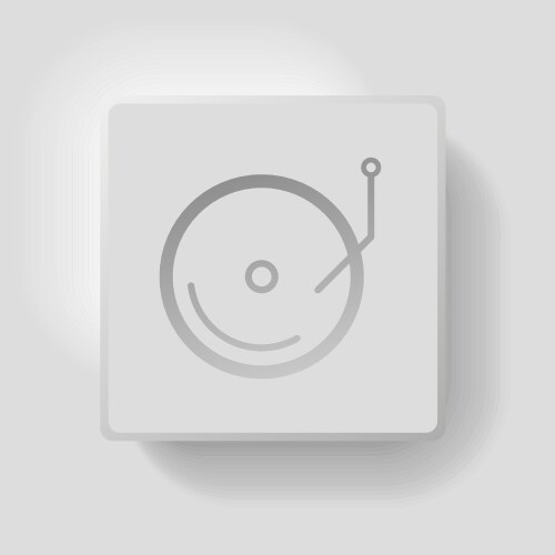 Music button design element for your website page vector image