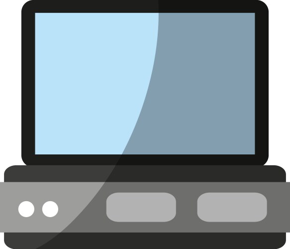 Server web hosting related icon image vector image
