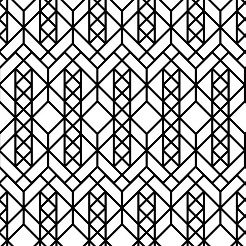 Cubes geometric seamless pattern Royalty Free Vector Image
