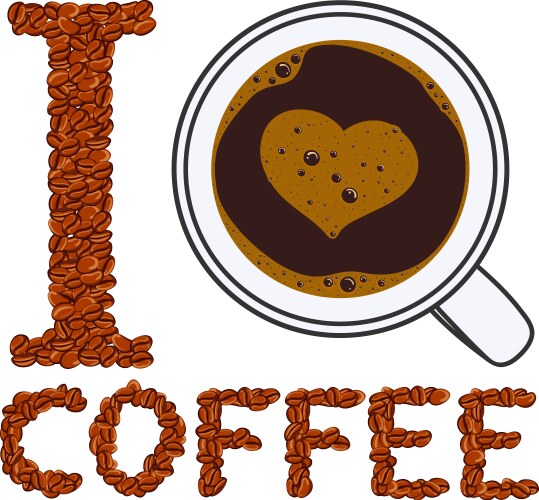Cartoon funny coffee bean giving thumb up Vector Image
