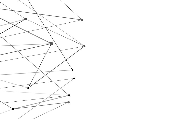 Network Connection Particle Background vector image