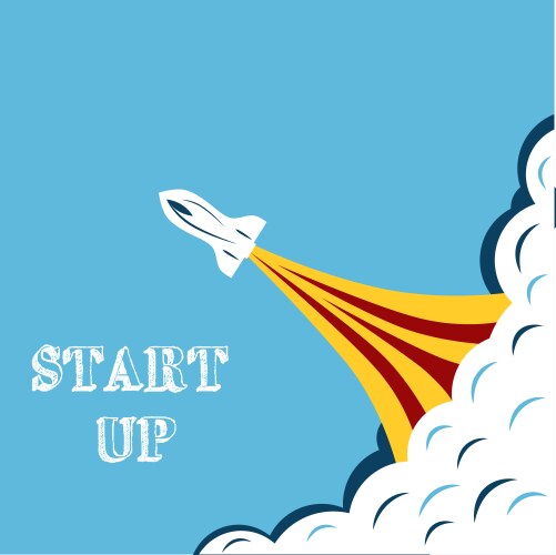 Launched Vector File Startup Launch (9272866) – Royalty-Free Vector | VectorStock