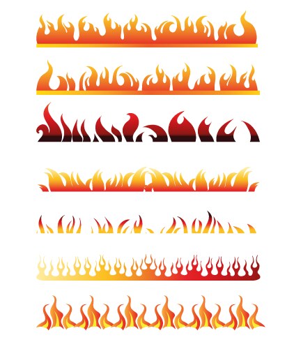Fire Border Vector Images (over 7,200)