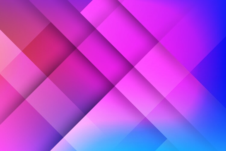 Abstract background with 3d gradient design vector image