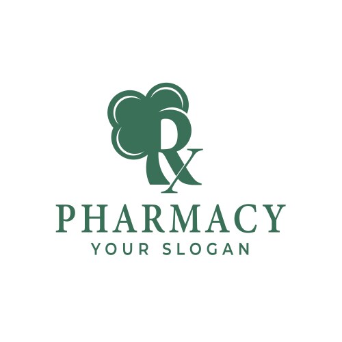 Rx logo Vector Images & Graphics for Commercial Use | VectorStock