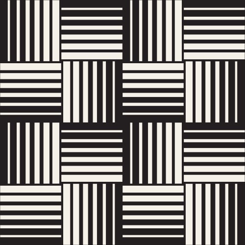 Seamless pattern with lines lattice vector image