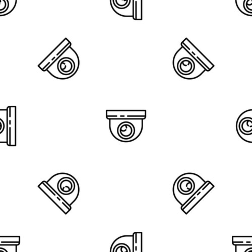Pattern Cctv Cctv camera pattern seamless blue – Royalty-Free Vector | VectorStock