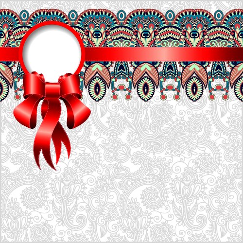 Background with ribbons Royalty Free Vector Image