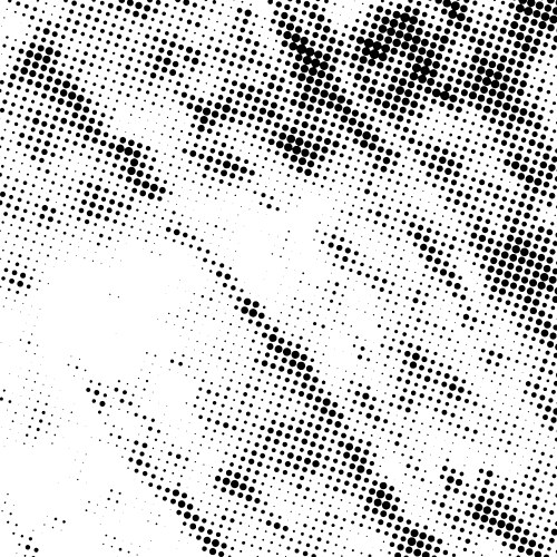Halftone texture overlay Royalty Free Vector Image
