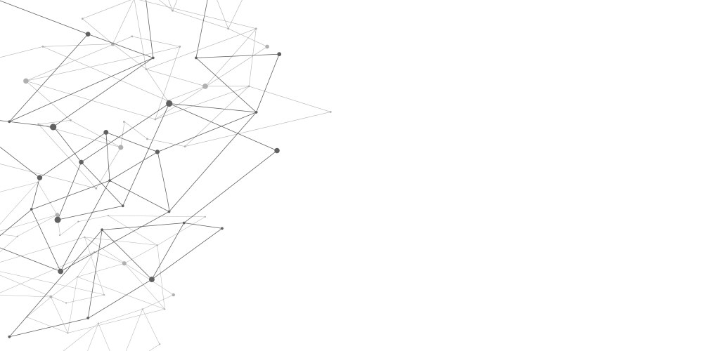 Abstract Network Connection Nodes vector image