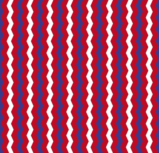 Seamless repeating simple zigzag patterns printed vector image