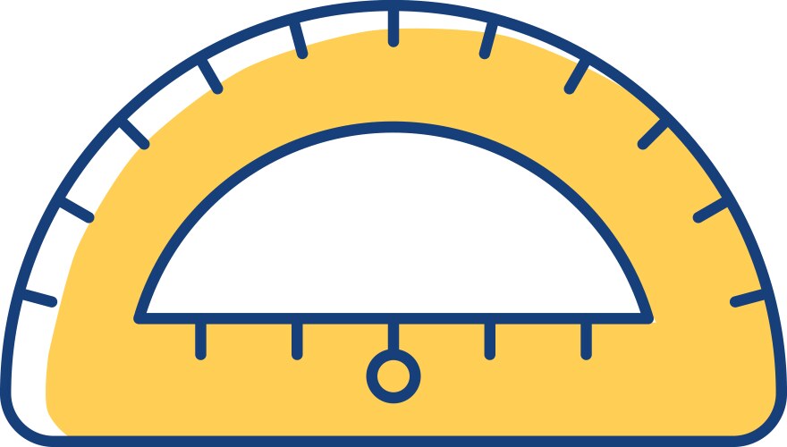 Cartoon Protractor Angle Vector Images (over 150)