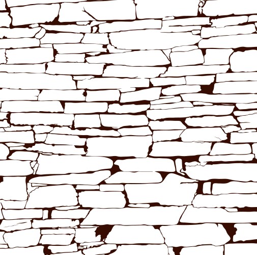 White brick wall Royalty Free Vector Image - VectorStock
