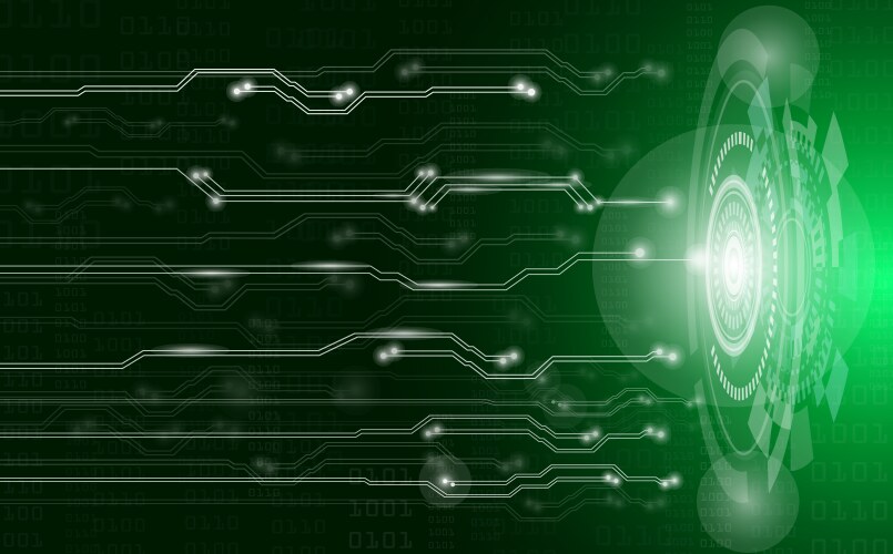 Technology and science Royalty Free Vector Image