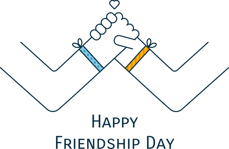 Two hands clasped in wrestling handshake isolated Vector Image