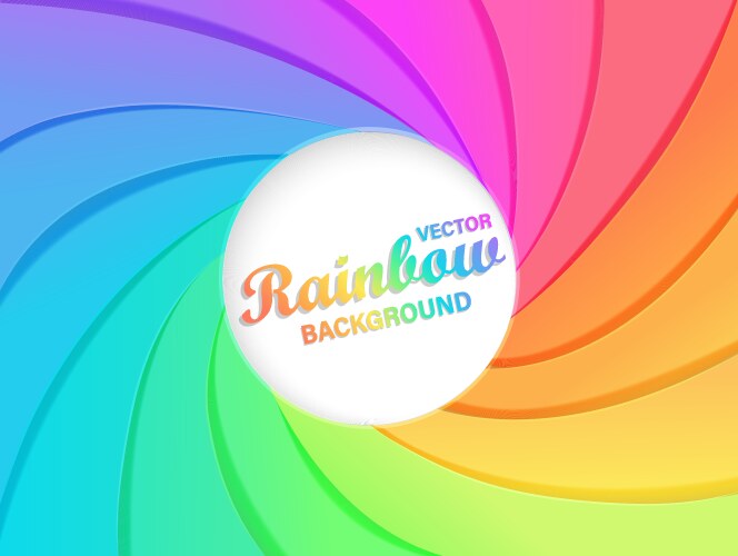 Rainbow background Royalty Free Vector Image - VectorStock