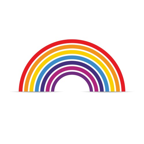 Rainbow background Royalty Free Vector Image - VectorStock