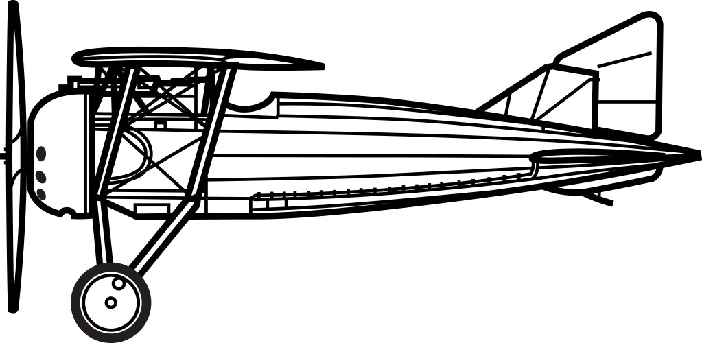 Morane-saulnier ai vector image