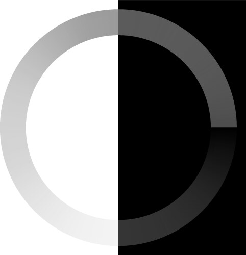 Circular preloader buffer loader element w vector image