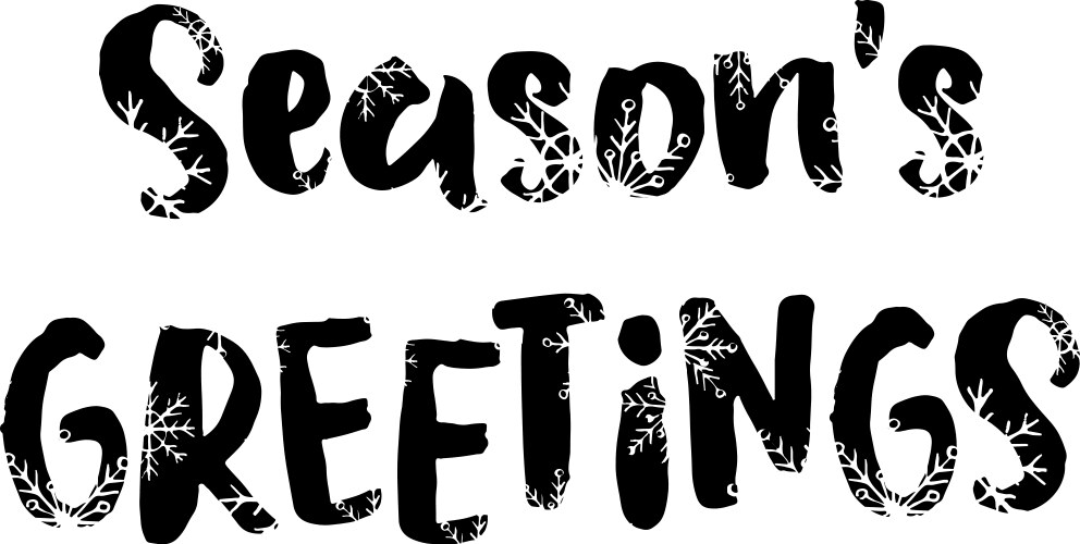 Christmas and winter theme poster Vector Image