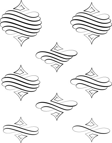 Ribbon swirl Royalty Free Vector Image - VectorStock