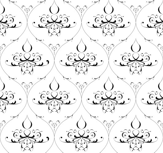 White winter camouflage pattern seamless template Vector Image