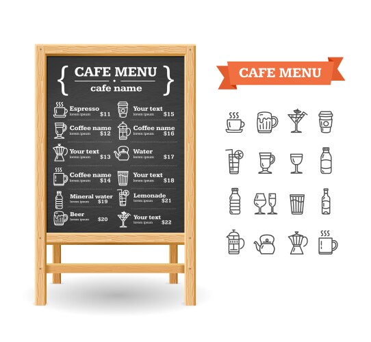 Menu Board Vector Images (over 35,000)