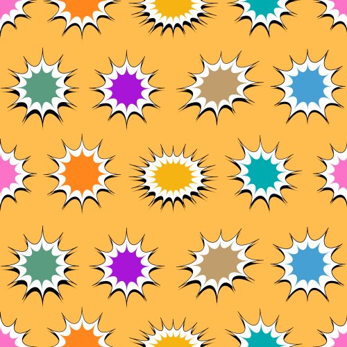 Comic page pink background Royalty Free Vector Image